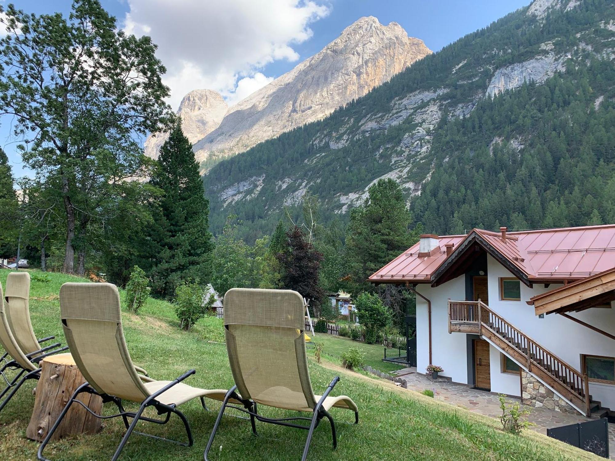 Luxury Chalet Orchidea Canazei Exterior foto